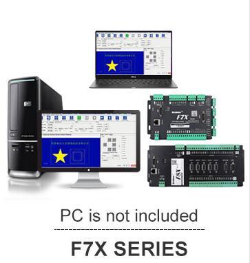 China Multi Methods Off-line Control 4 Axis CNC Router Control RichAuto F741 DSP Servo Stepper Controller for sale