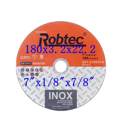 中国 180X3.2X22.2mm 	Abrasive Cutting Disc 7