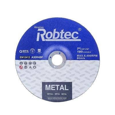 China Professional Abrasive Cutting Disc 7 Inch Iron Cutter Disc 180x3.2mm Abrasives for sale