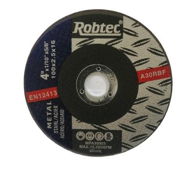 Cina 100X2.5X16mm Robtec Metal Cut Off Wheels for Die Grinders, 4