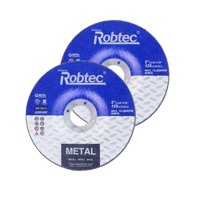 中国 125x2.5x22.2T41/T42Abrasive Cutting Disc metals Cut Off Wheel Grinding Wheel stainless steel cutting disc with MPA Certificate 販売のため