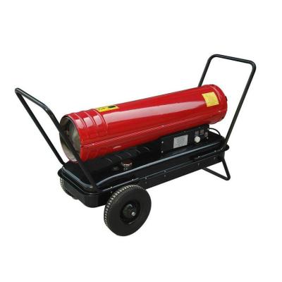 China Diesel Space Heater Air Heater Outdoor Heater Direct Kerosene Heater 50KW with Wheels for sale