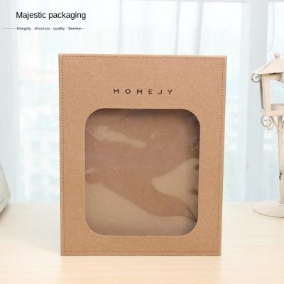 China New Biodegradable Film Window Film Gift Box Universal Empty Cardboard Paper Box Wholesale Production for sale