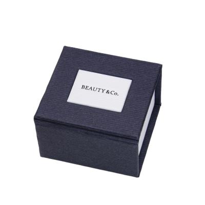 China Handmade Wholesale Custom Magnetic Cardboard Gift Packaging Paper Jewelry Box For Jewelry for sale