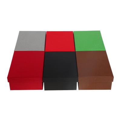 China Recycled High Class Recyclable Materials Partial Telescope Custom Printing Rigid Box for sale