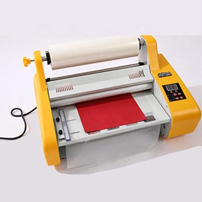 China Hot cold laminator/cold&hot laminating machine, A3 printing laminate machine for sale