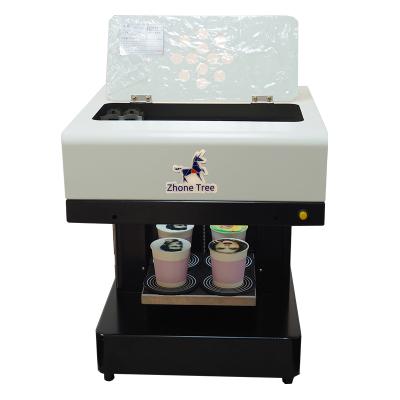 China Selfie 3d Hotels 4 Cups Let Us Coffee Art Printer Machine Price Macaron Printer for sale