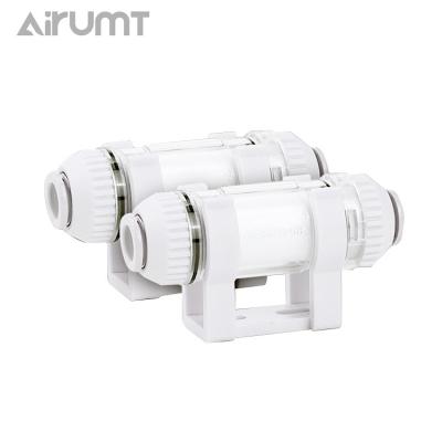 China Hotels ZFC-200 Plastic Quick Connector Tube Control Valve Pneumatic Hand Hose Fitting for sale