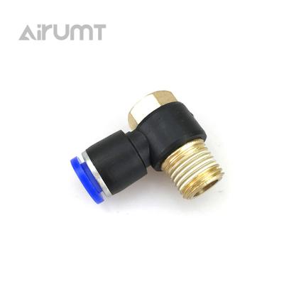 China Quick Joint Hotel PH Series Hexagonal Male Plastic Pneumatic Connector For Connect PU Tube Embedding The Fittings for sale