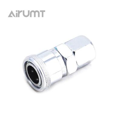 China Hot Selling Pneumatic Farms Air Hose Fittings Connector Metal Quick Connect Coupler for sale