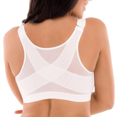 China New Design Bust Posture Corrector Bra Tank Top Body Breast Shaper Breathable Thin Bra for sale