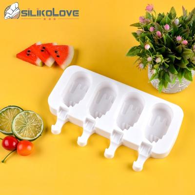 China SILIKOLOVE England Soldier Shape Ice Cream Mold Silicone Popsicle Mold DIY Homemade Viable Popsicle Mold for sale