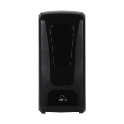 China Foam Plastic Automatic Soap Dispenser Black Sensor 1000ml Liquid Soap Dispenser Refillable for sale