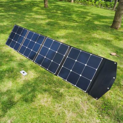 China Best Quality Outdoor Activities 200W 18v Portable Folding Solar Panel For Portable Camping Solar Generator Solar System for sale