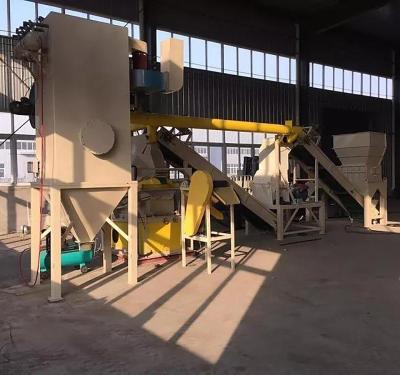 China Factory Metal Radiator Recycling Machines Waste Metal and Aluminum Shredder Copper Separator Used Radiator Recycling Machine for sale