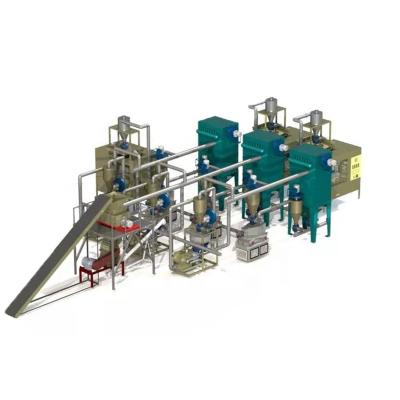 China 99 % High Purity E Waste Separation Sorting Plant Waste Separation Plant For Metals And Nonmetals From Waste Cards for sale