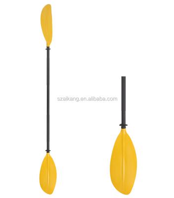 China Cheap Small Blade Carbon Fiber Adjustable Kayak Paddle Plastic Paddle Made in China for sale