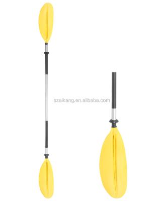 China Cheap Adjustable Plastic Watercraft Kayak Paddle 2 Pieces Kayak Paddle Factory for sale