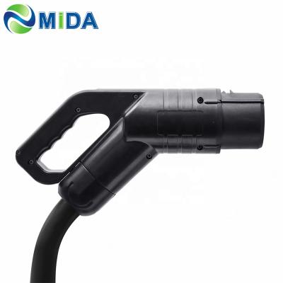 China Rapid Charging 500V DC 125Amp Quick Charge CHAdeMO Plug Electric Car Charging Connector for sale