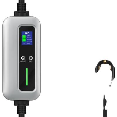 China Level 2 32A EV Charger 7KW Portable EVSE Home EV Charger with NEMA 5-15 for sale