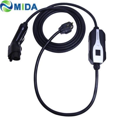 China Level 2 EV Charging 32A 40A Home EV Charger Type 1 J1772 Plug with NEMA 14-50 for sale