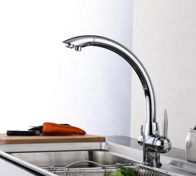 China SW-7608 Contemporary New Design Three Functions Drinking Water RO Kitchen Faucet for sale