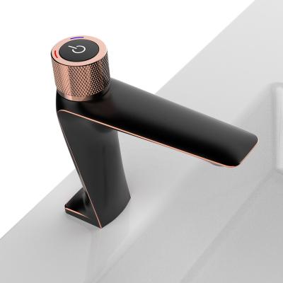 China 2020 Contemporary New Design Matt Black Bathroom Faucet for sale