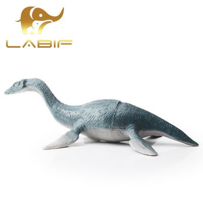 China Educational Animal Model Plesiosaurus Dinosaur Toys PVC Action Numbers Mosasaurus Kiya for sale