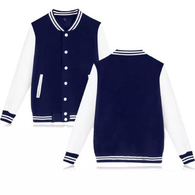 China QUICK DRY custom made plain plain embroidery men's baseball jacket satin baseball jacket for sale