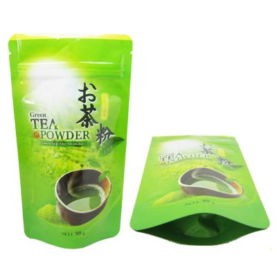 China Recyclable Eco Friendly Reusable Zipper Stand Up Plastic Cashews Packaging Pouch Tea Snack Packing Bag for sale