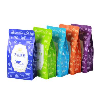 China Recyclable Foil Pouch Dog Food Grocery Packaging Clear Bag Packaging For Cat Food for sale