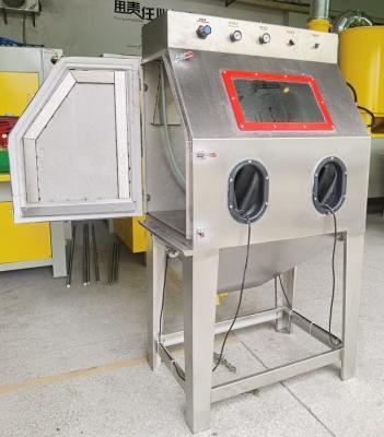 China Garment Shops Spray Sandblaster, Wet Blasting Cabinet, Dustless Sandblaster for sale