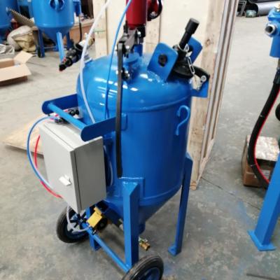 China Abrasive Blast Rust Cleaning Wet Sand Blaster, Small Water Sand Blaster, Wet Sandblaster for sale