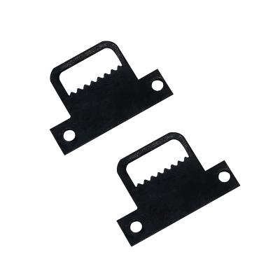 China Black Heavy Industry 22x32mm Picture Frame Accessories Hook Sawtooth Hanging Hangers for sale