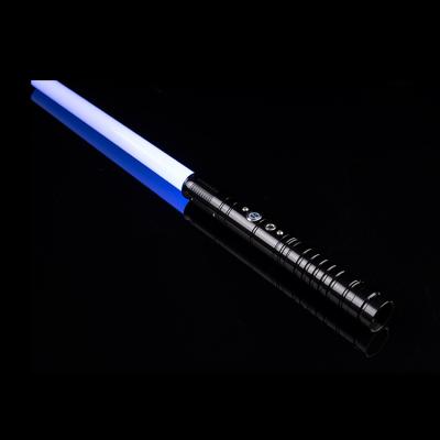 China Aluminum Alloy & De Luz Automatic 7 RGB Lightsab Crossguard FX Lightsaber Extension 2-in-1 Flashing Duel Fight Polycarbonate New Designs for sale