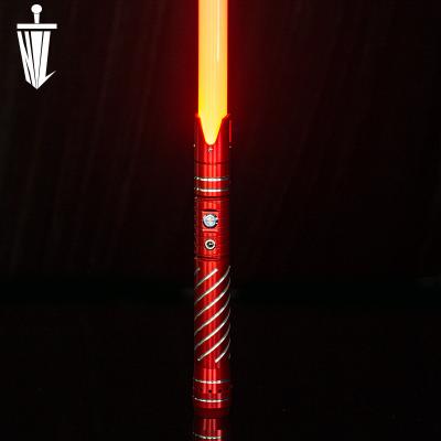 China Outdoor creative laser sword FX Lightsaber laser wars saber kids alloy6063 adults RGB Lichtschwert nine colors aluminum saber for sale