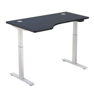 China (Size) Adjustable Electric Standing Computer Foldable Portable Standing Desk Frame Modern Computer Desk for sale