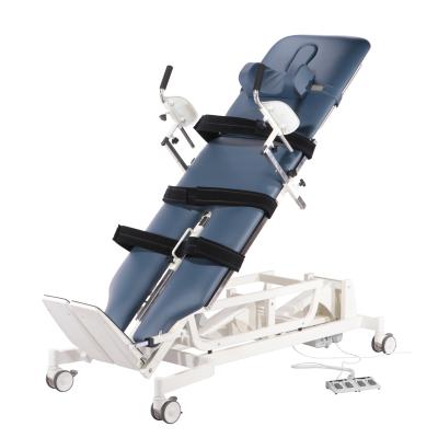 China Rehab Medical Vertical Bed Rehabilitation Center Table Rehabilitation Center Blueford Tilt Table Electric Tilt Therapy Table for sale