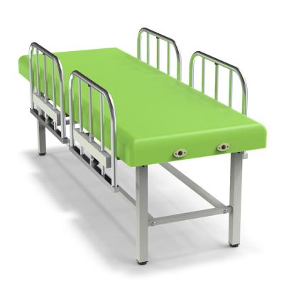 China Reno Single Metal Stationary Nursing Homes Bed Medical Treatment Bed Nursing Bed for sale