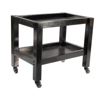 China Wooden Salon Trolley MT24 2 Shelf Trolley SalonTrolley Spa Trolley for sale