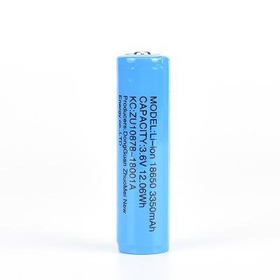 China Toys CE Pack PCB 3350mAh 3.7Volt Rechargeable Batteries 18650 Lithium Li Ion Battery zu verkaufen