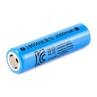 China toys kc certificate 18650 battery 2000mAh 3.7v rechargeable Li-ion battery 18650 lithium ion batteries with PCM for sale