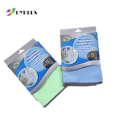 China Stainless Steel Window Cloth Towel Microfiber Cloth Nanoscale Glass Viable Custom Wiping Polishing Cleaning Cloth Window Cloth Cloth for sale