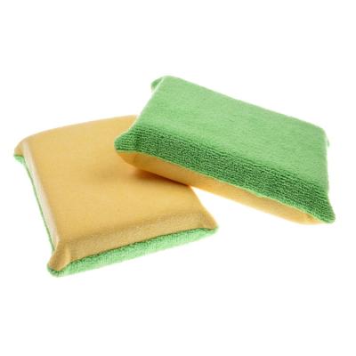 China Car Wash New Product Microfiber Chamois Car Cleaning Sponge And Polishing Sponge for sale