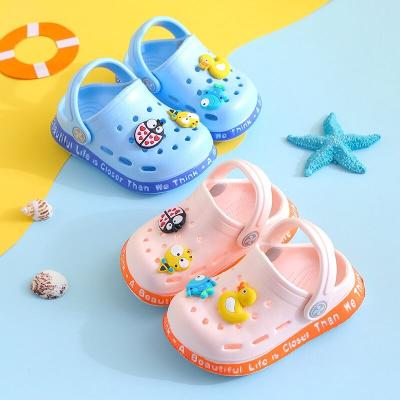 China Breathable 2022 Summer Customized Durable Baby With Holes Spring Child Sandals Shoes EVA Garden Clogs for sale