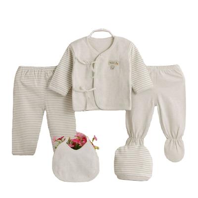 China Breathable Newborn Baby Clothes 100% Cotton Infant Clothes Sets Boys Girls Unisex Infant Clothing Wholesale for sale