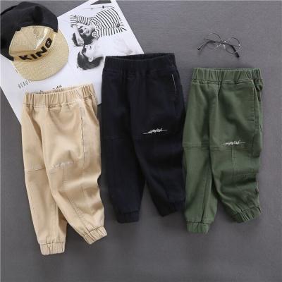 China Breathable Kids Boys Autumn Sweatpants Cotton Children Sports Casual Pants for sale