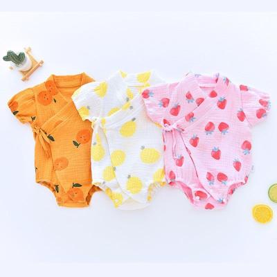 China Luxury Hot Selling 100%cotton Baby Romper Baby Summer Clothing Infant Baby Jumpsuit for sale