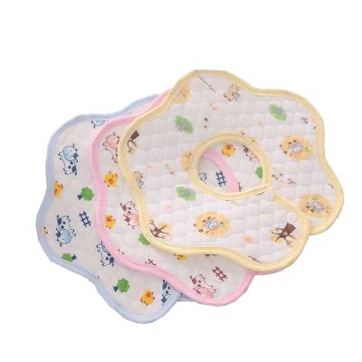 China Saliva Viable Newborn Towel Baby Bibs Baby Bibs Baby Supplies Gauze Towel Saliva Cotton Bibs Newborn Baby Bibs for sale