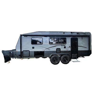 China Factory best selling travel ALLWIN rv trailer and fully equipped offroad camper rv caravan trailer for sale for sale